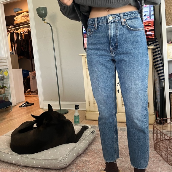 Topshop Straight Jeans size 25 - Picture 1 of 6